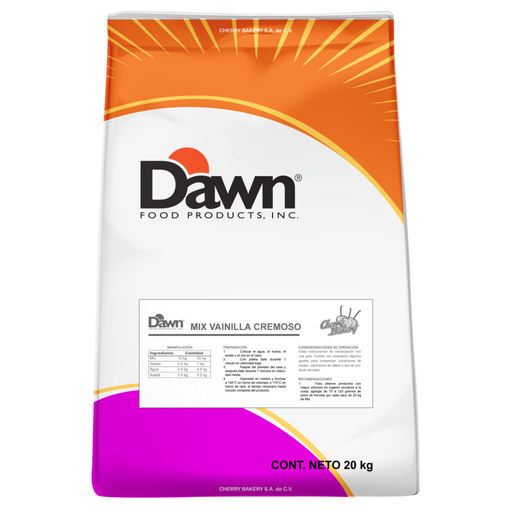 Harina para pastel Cremoso Vainilla Dawn