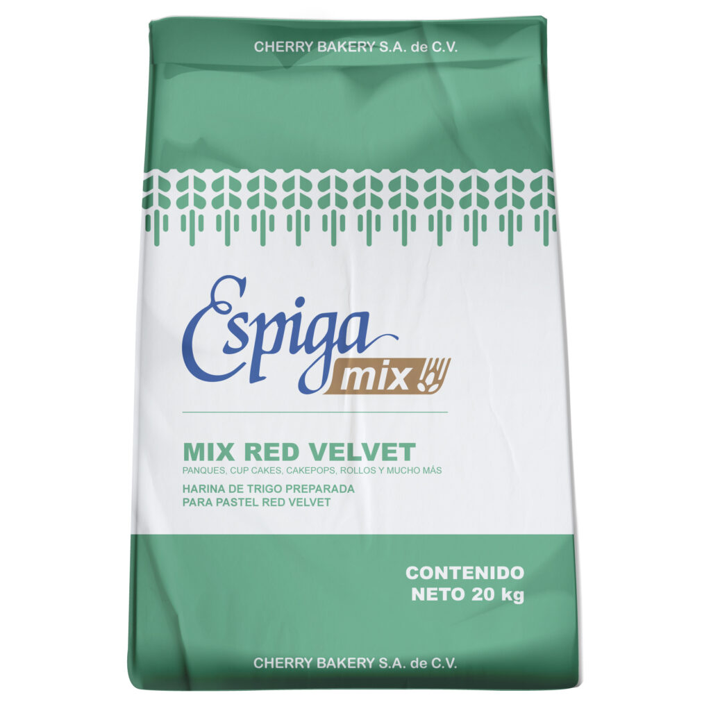 Bulto de harina para Pastel Red Velvet Espiga Mix