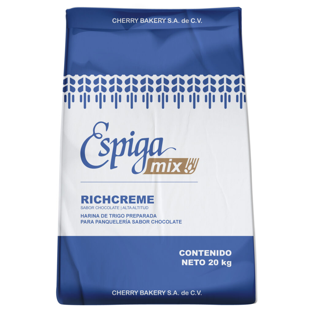 Bulto de harina Richcreme Chocolate para Pastel | Espiga Mix