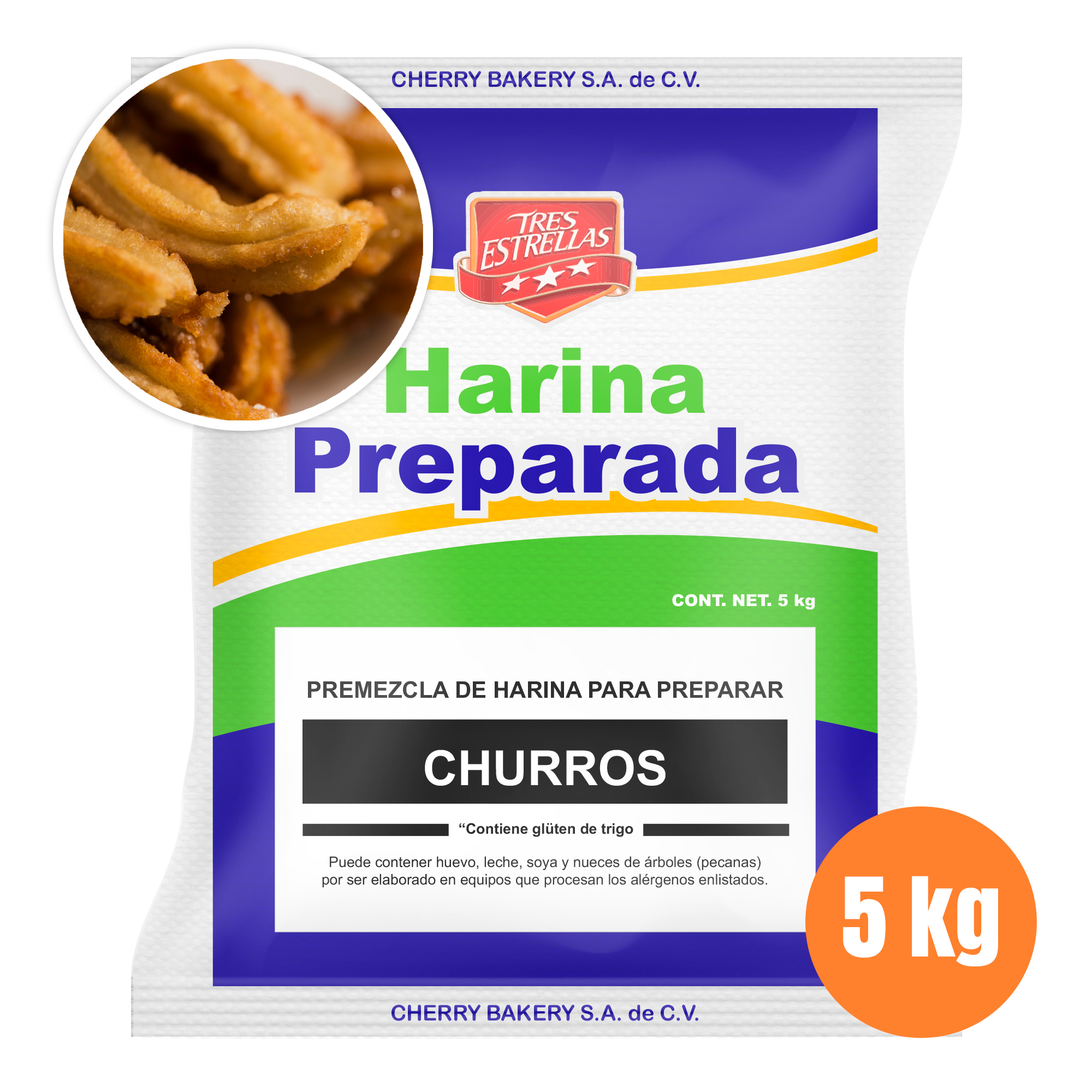 Harina preparada para Churros